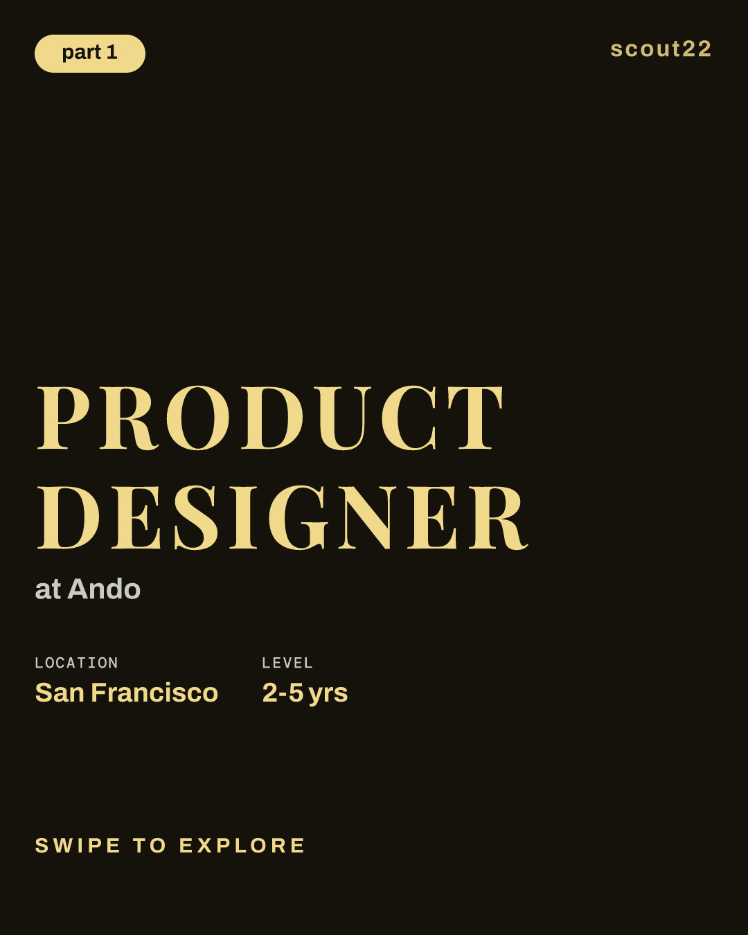 Product Designer at Ando