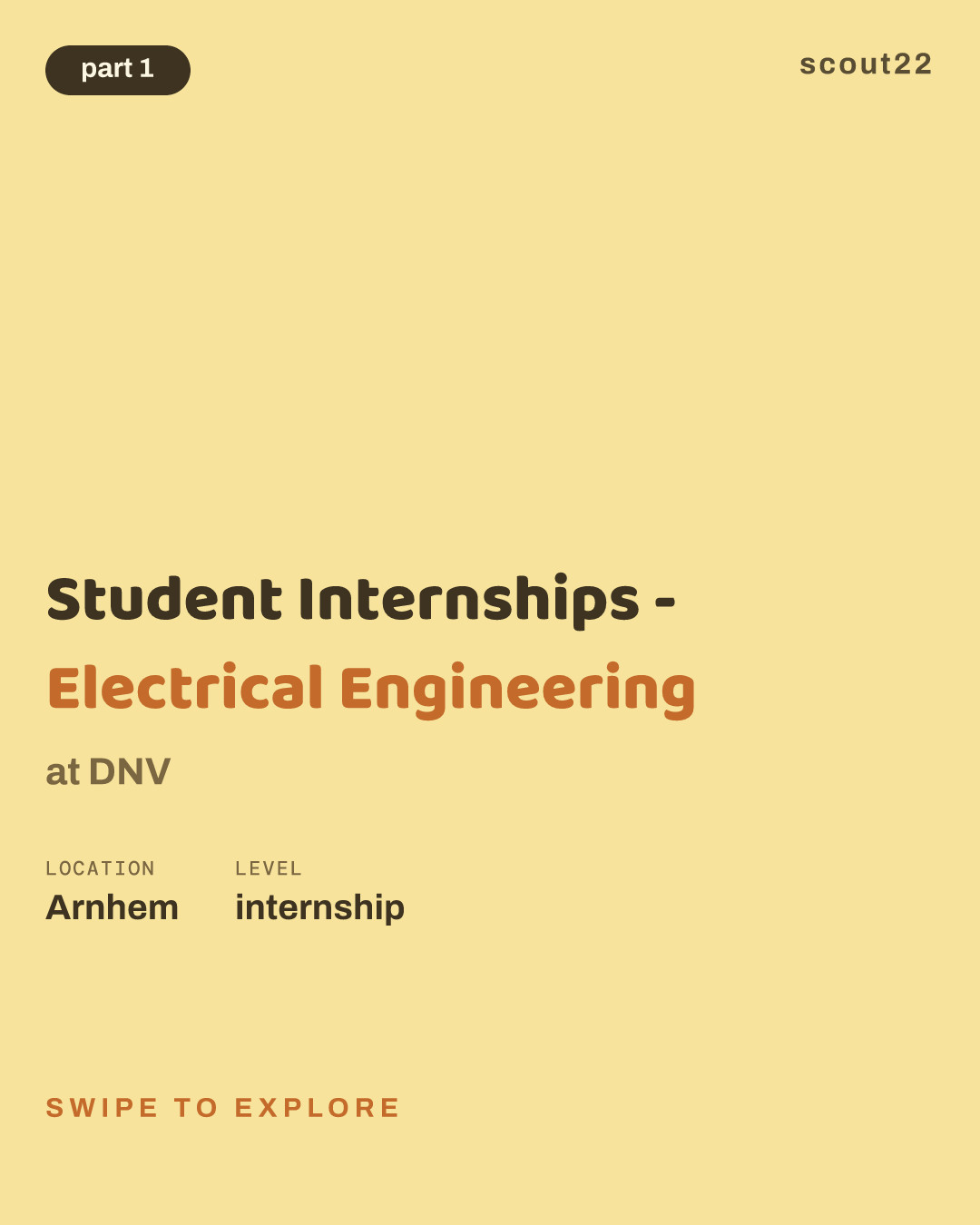 Student Internships - Electrical Engineering at DNV