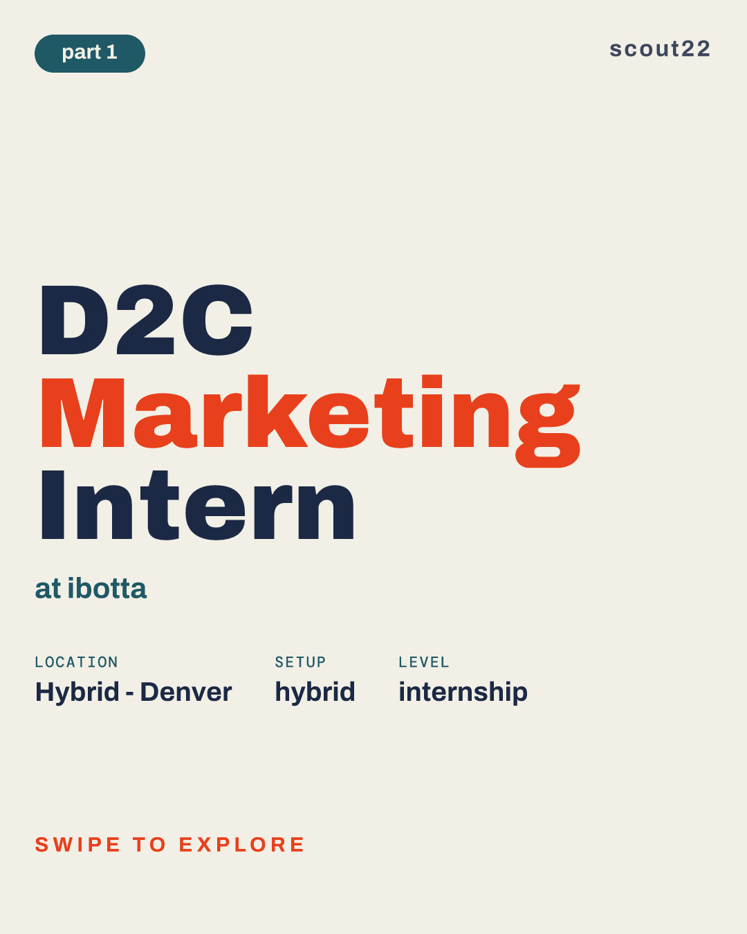 D2C Marketing Intern at ibotta