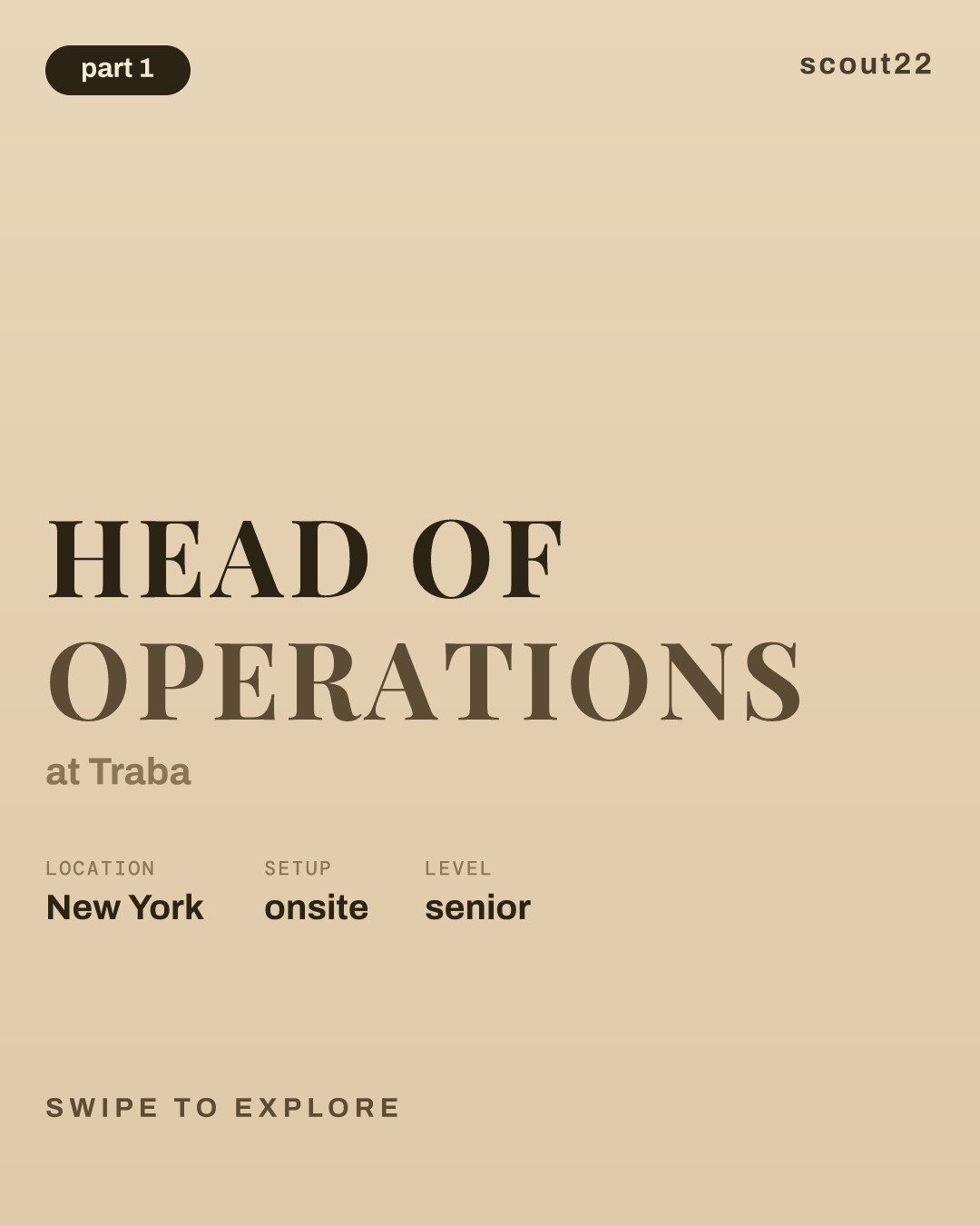 Head of Operations at Traba