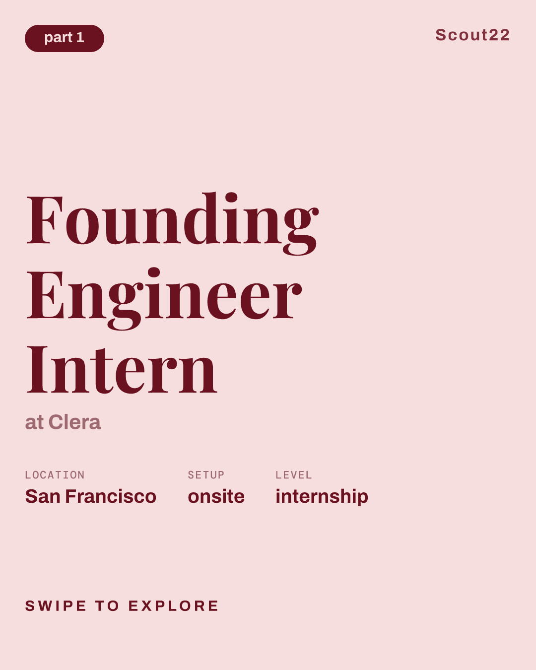 Founding Engineer Intern at Clera