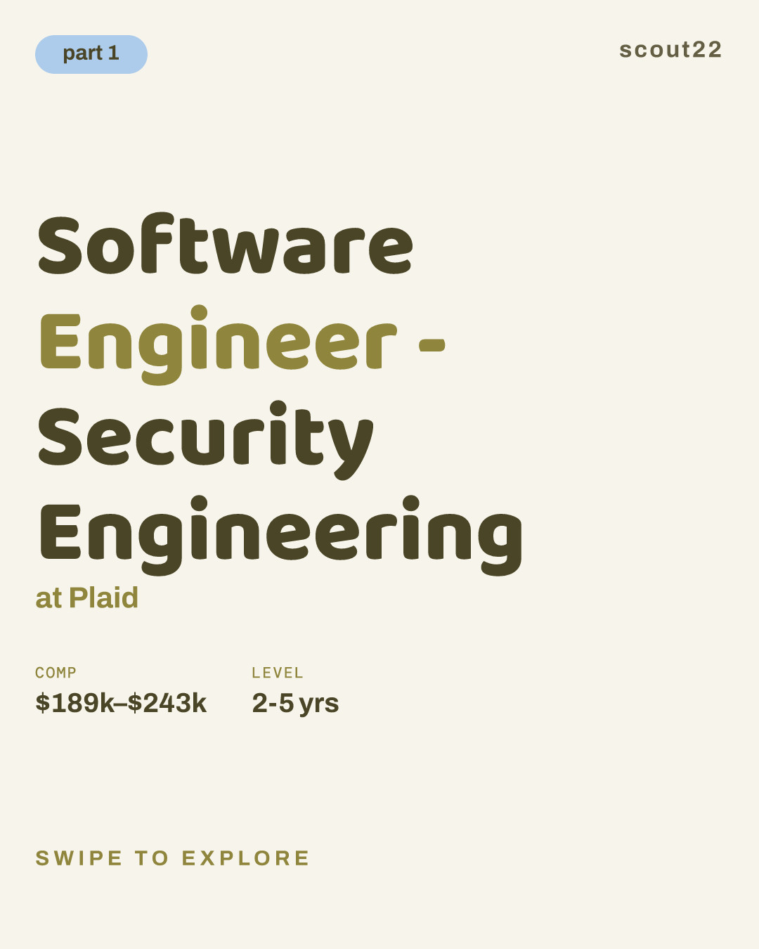 Software Engineer - Security Engineering at Plaid