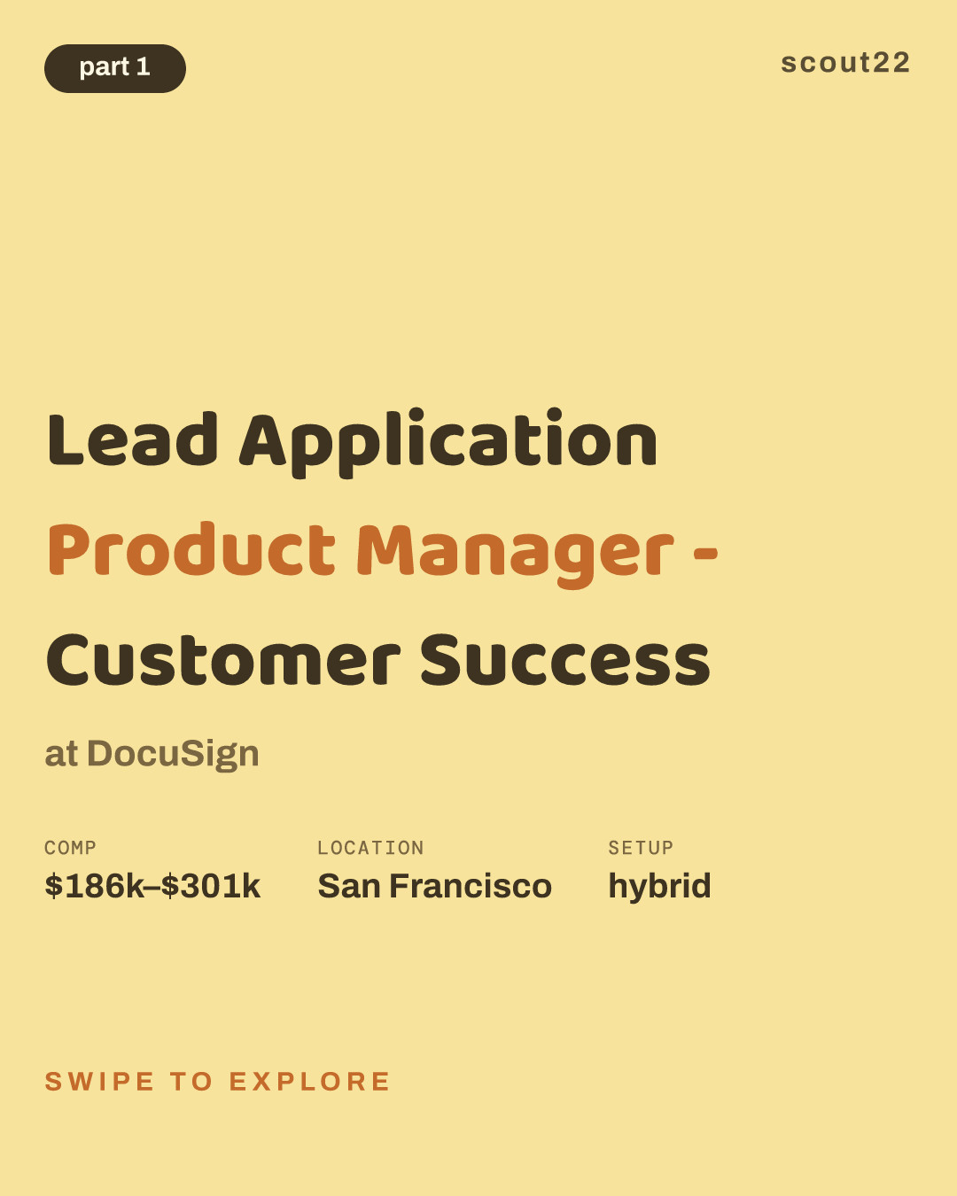 Lead Application Product Manager - Customer Success at DocuSign