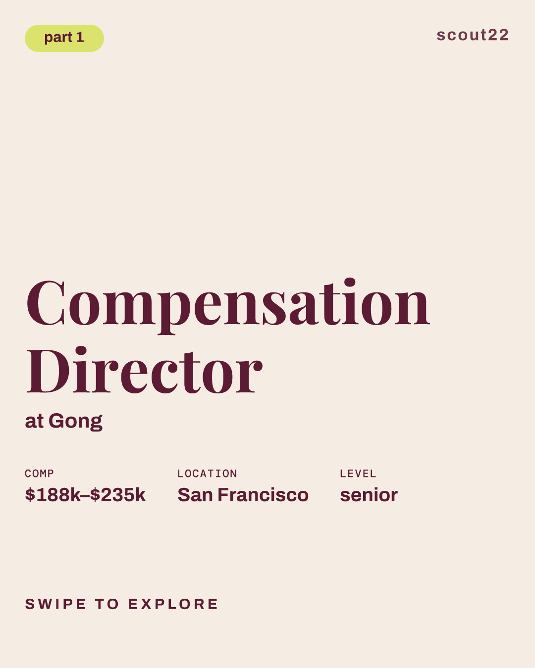Compensation Director at Gong