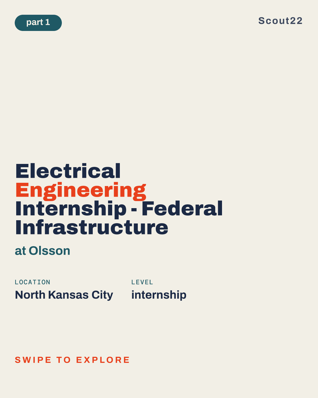 Electrical Engineering Internship - Federal Infrastructure at Olsson