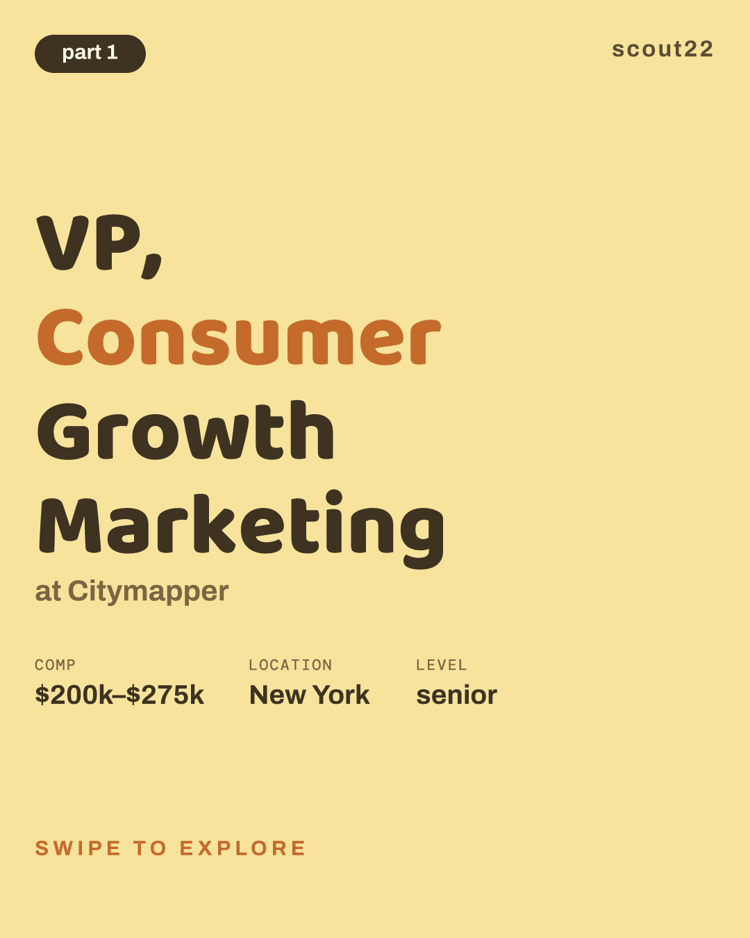VP, Consumer Growth Marketing at Citymapper