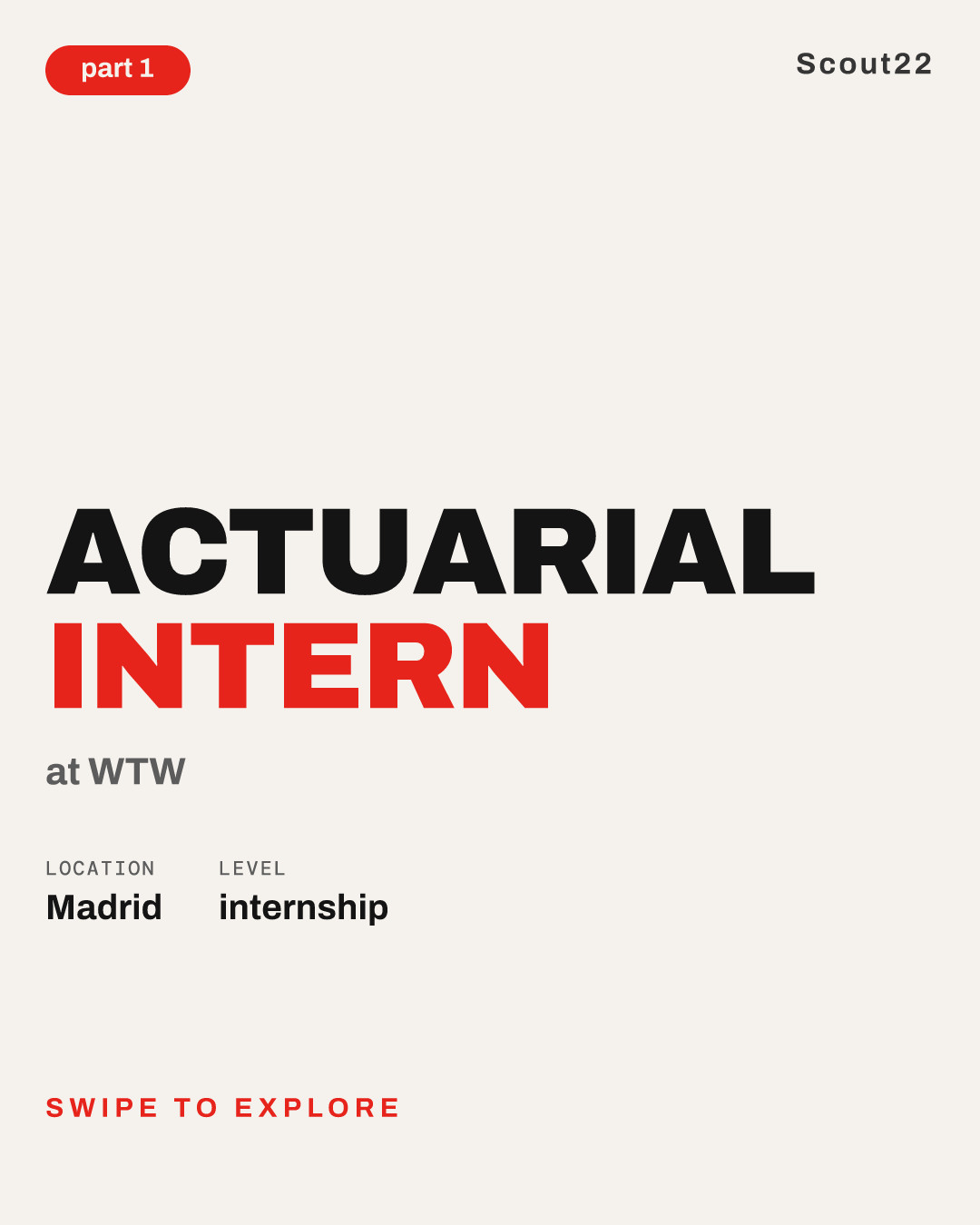 Actuarial Intern at WTW