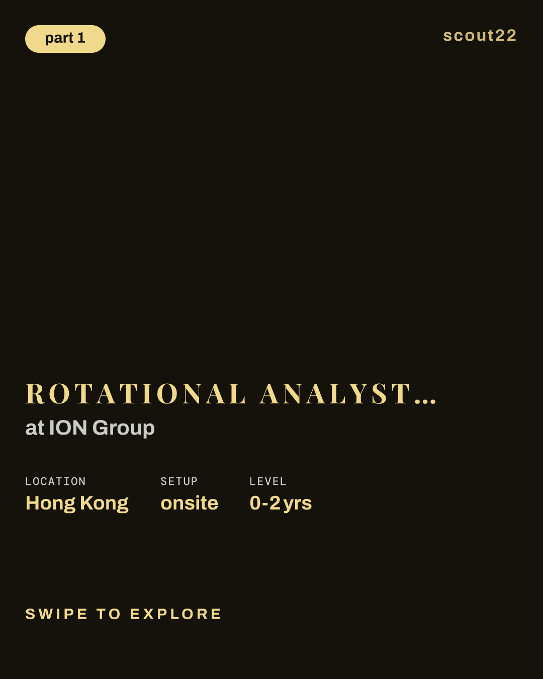 Rotational Analyst, 2027 Leadership Development Program, Hong Kong at ION Group