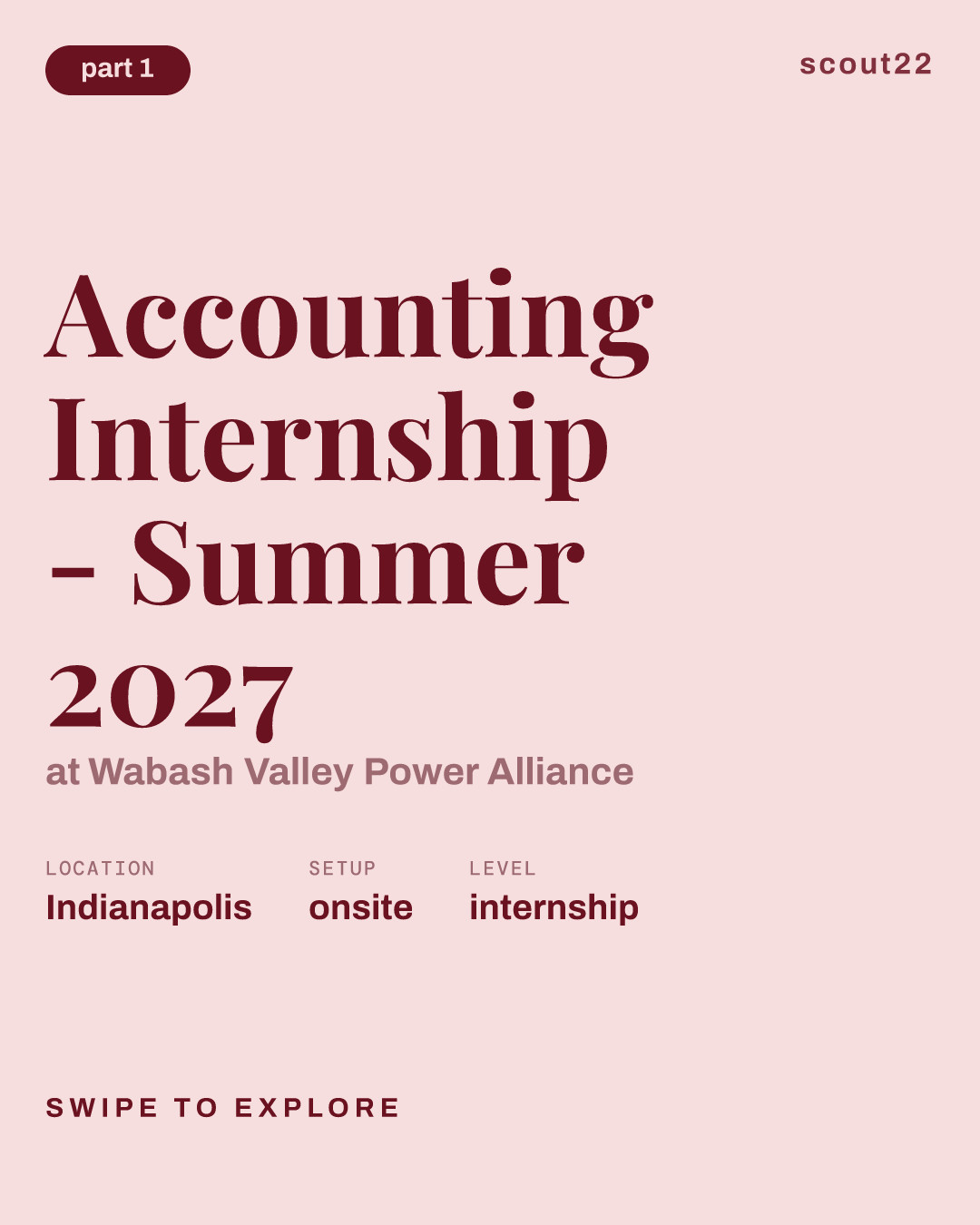 Accounting Internship - Summer 2027 at Wabash Valley Power Alliance