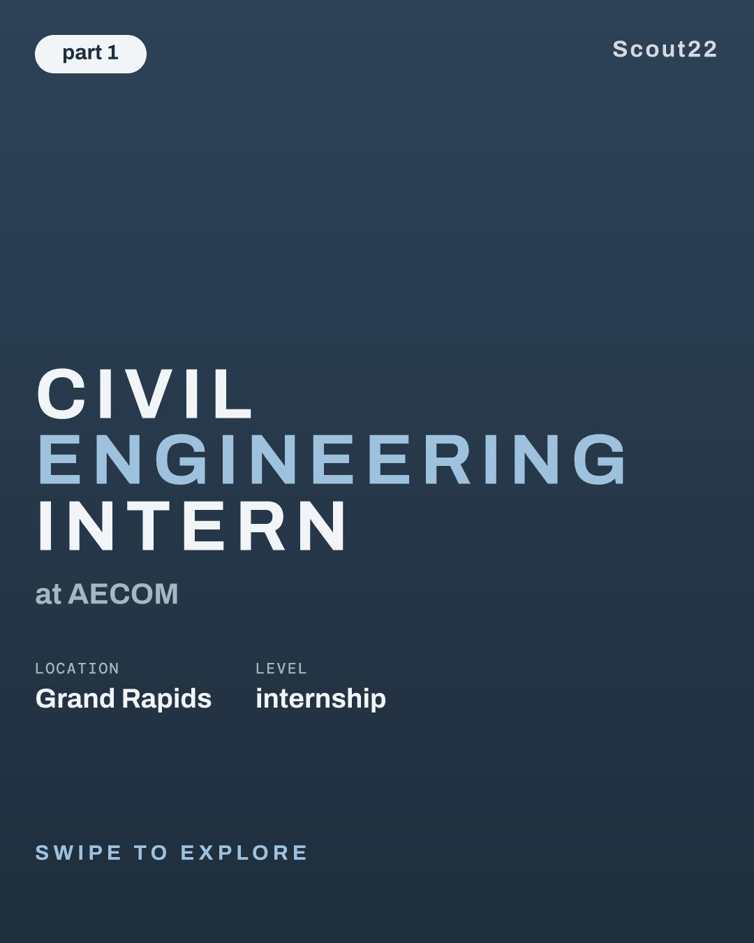 Civil Engineering Intern at AECOM