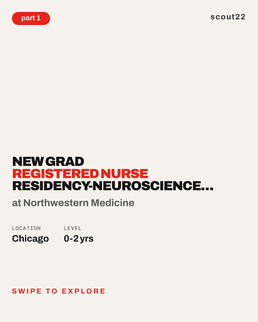 New Grad Registered Nurse Residency-Neuroscience Progressive Unit Full-time Nights at Northwestern Medicine