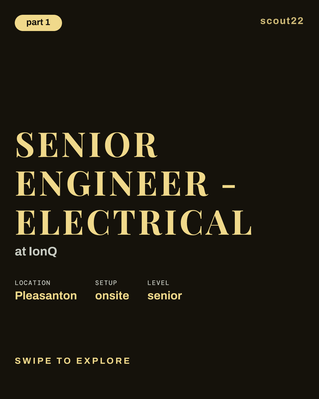 Senior Engineer - Electrical at IonQ