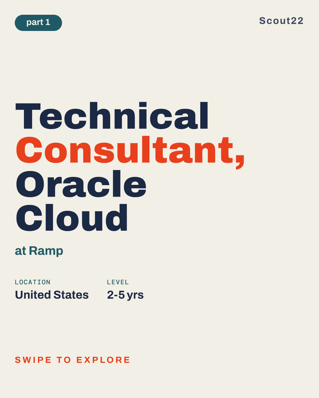 Technical Consultant, Oracle Cloud at Ramp
