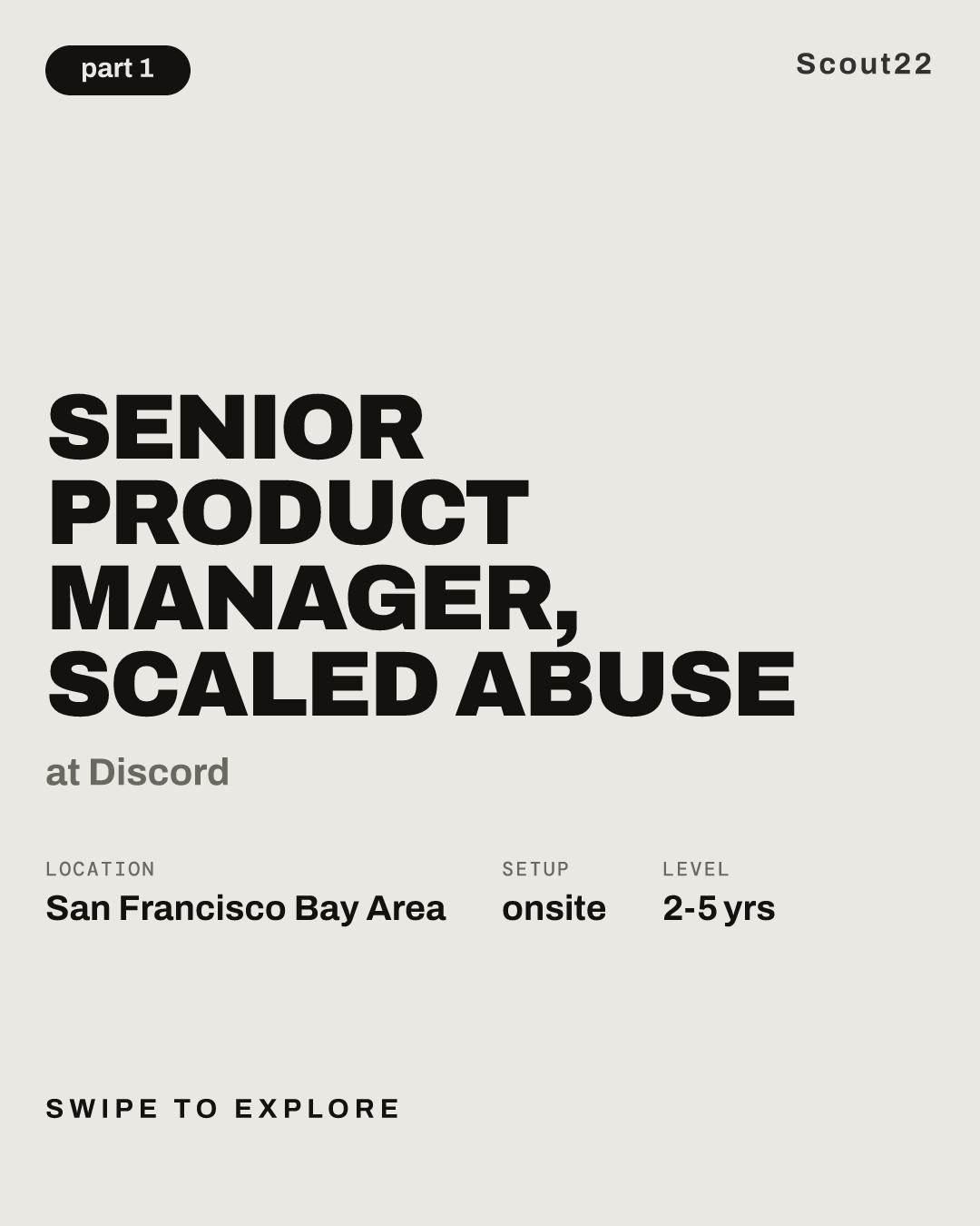 Senior Product Manager, Scaled Abuse at Discord