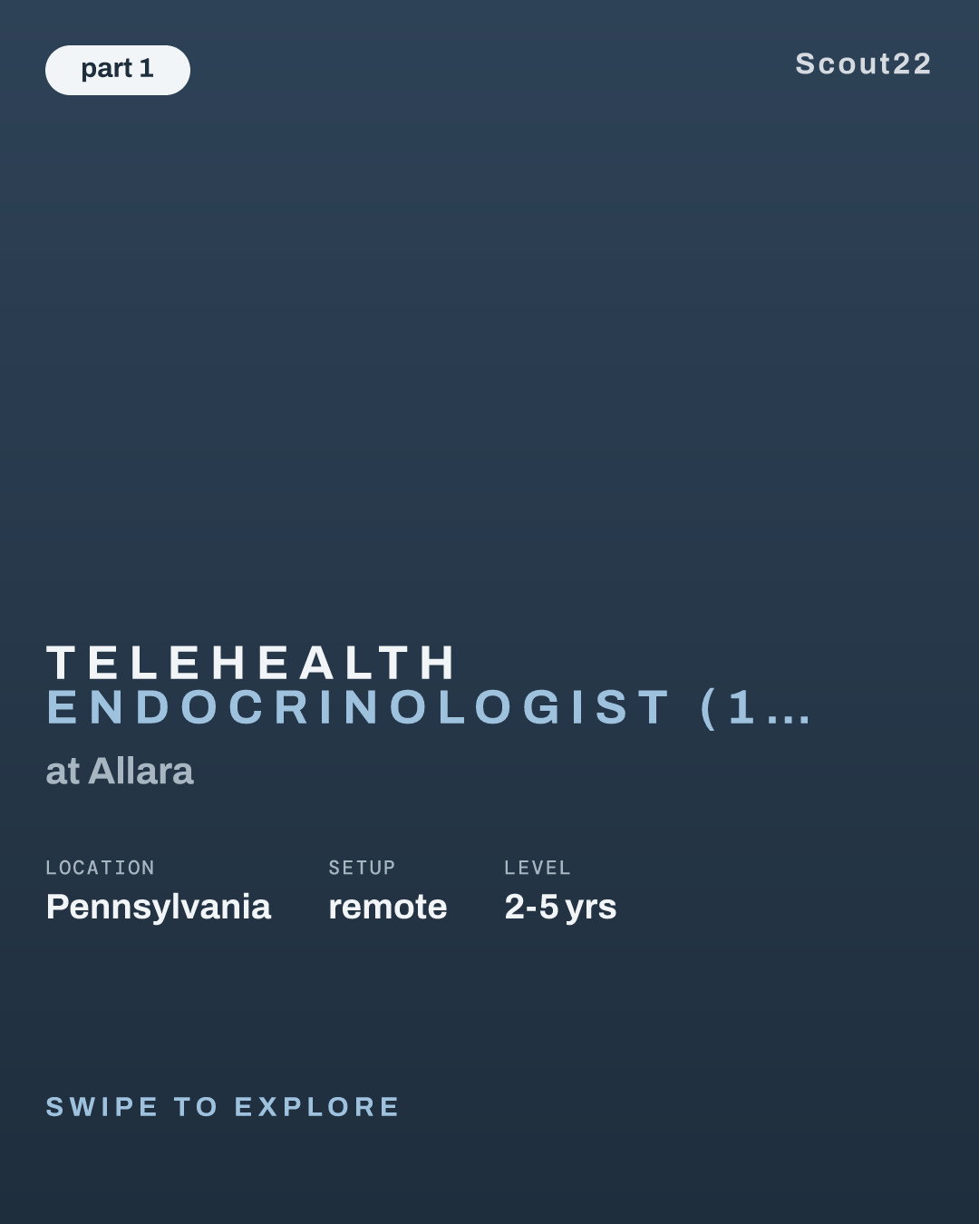 Telehealth Endocrinologist (1099)| Evenings, Fridays, and/or Weekends at Allara