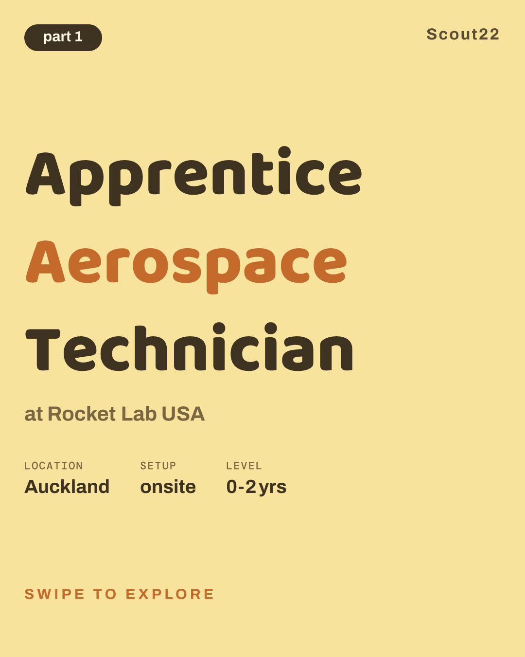 Apprentice Aerospace Technician at Rocket Lab USA