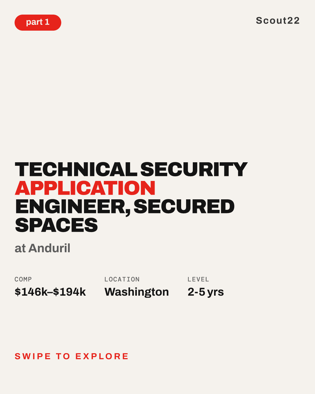 Technical Security Application Engineer, Secured Spaces at Anduril